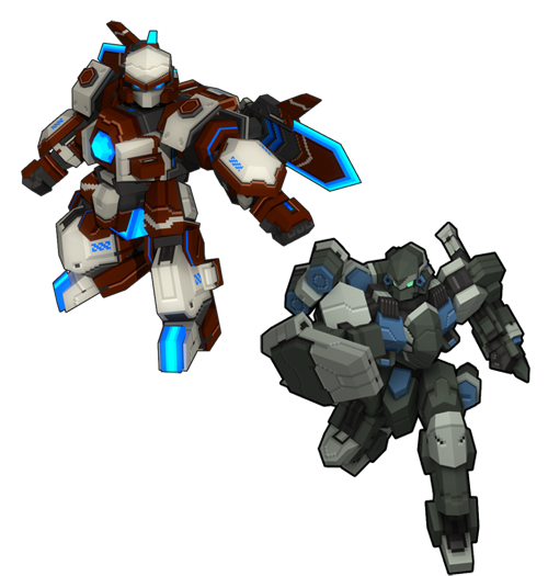 新ロボ2体登場! 新ロボ2体登場!