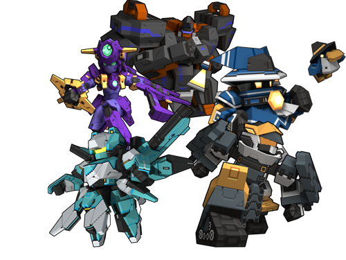 新ロボ5体登場! 新ロボ5体登場!