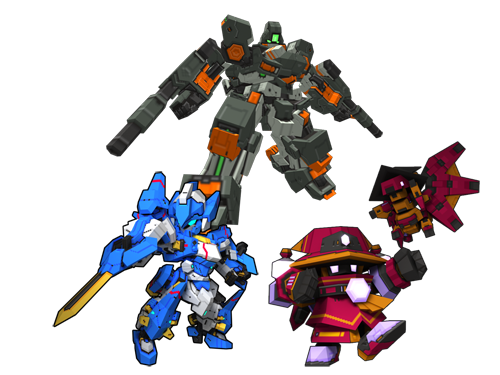 マニモdeメガガチャ新ロボ3体