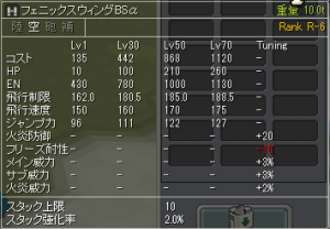 フェニックスウィングBSα