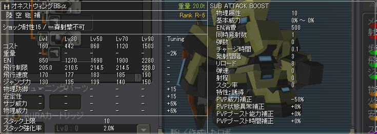 オネストウィングBSα