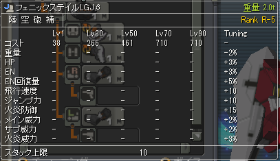 フェニックステイルLGJβ